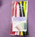 Pack 10 cremalleras bicolor - imagen detalle 7695