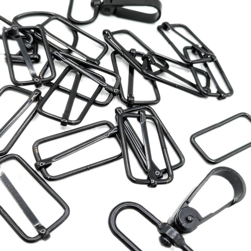Piquete rectangular NEGRO MATE - imagen detalle 7758