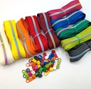 Pack Cremallera continua irisada colores - imagen detalle 8726