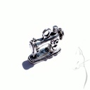 Máquina de coser miniatura 3D, Imagen detalle 1304