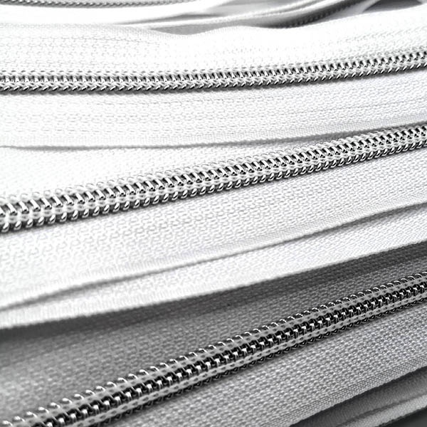 Cremallera continua ANCHA (5mm) efecto metal, Imagen detalle 3781