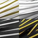 Cremallera continua ANCHA (5mm) efecto metal, Imagen detalle 3785