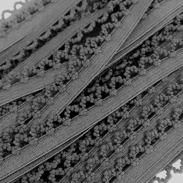 Puntilla elástica decorativa 1cm, Imagen detalle 2475