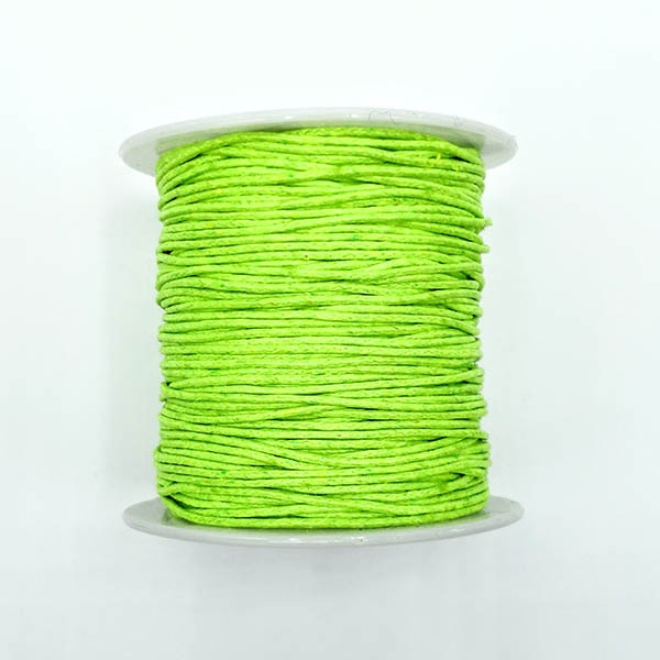 Cordón fino algodón encerado 1mm, Imagen detalle 3751