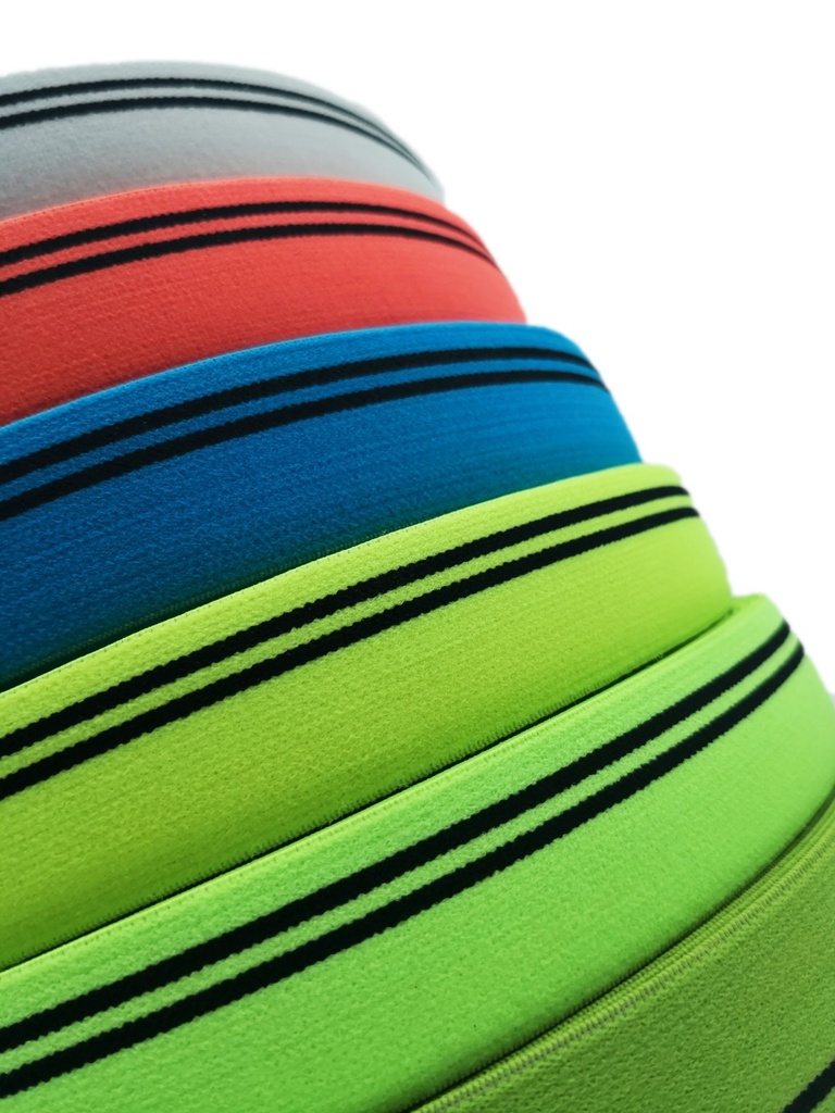 Goma elástica de 3cm extra-suave Rayas, Imagen detalle 4175