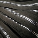 Cremallera continua extra ancha Silver 8mm, Imagen detalle 4705