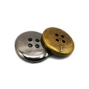 Botón de plástico de 1'5cm efecto metalizado, Imagen detalle 4760