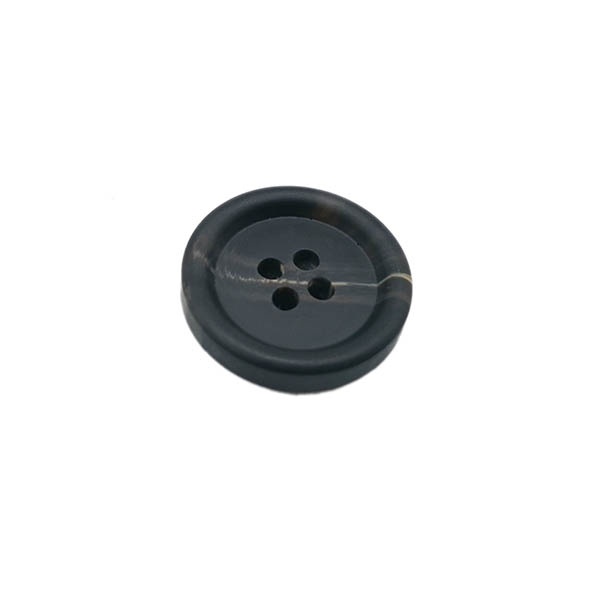 Botón plástico de 2cm BLACK, Imagen detalle 5350