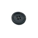 Botón plástico de 2cm BLACK, Imagen detalle 5350