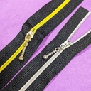 Cremallera continua fina (3mm) efecto metal, Imagen detalle 5919