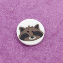 Botón mapache, Imagen detalle 6557