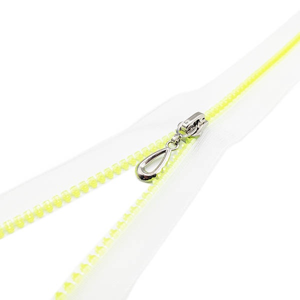 Cremallera continua INYECTADA Transparente Yellow, Imagen detalle 6719