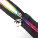 Cursores decorativos para cremallera continua de nylon de 6mm, Imagen detalle 6744