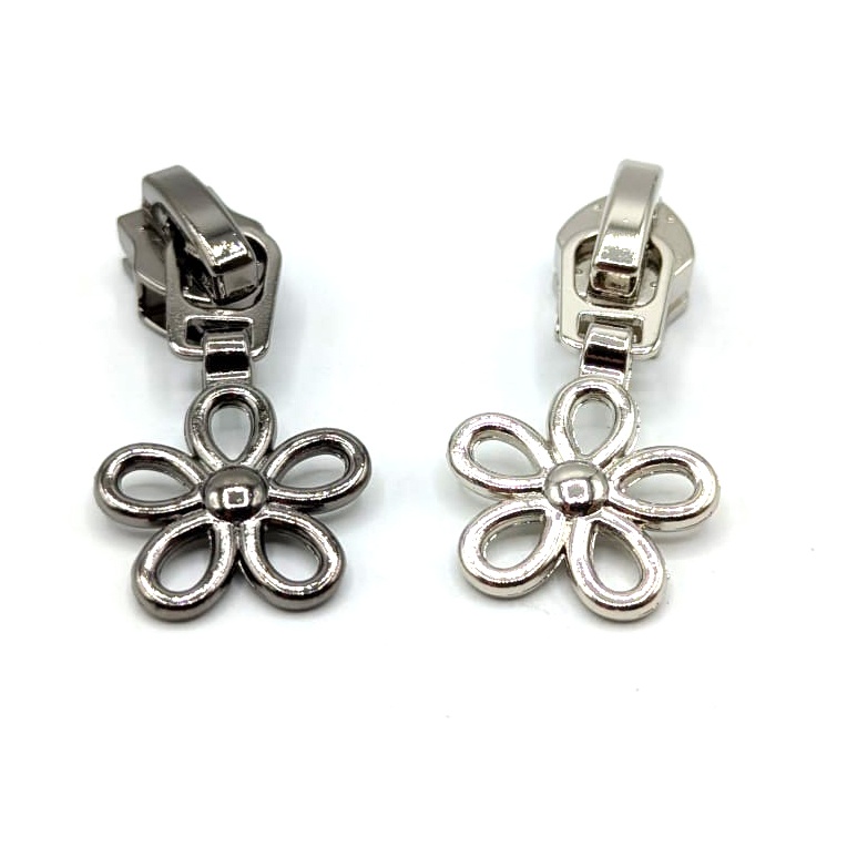 Cursores decorativos para cremallera continua de nylon de 6mm, Imagen detalle 8172