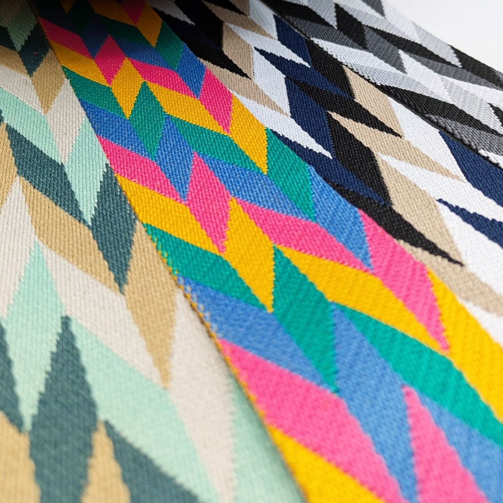 Cinta ancha (5cm) multicolor TAIGA, Imagen detalle 8808