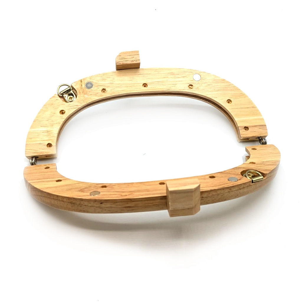 Boquilla de madera para bolsos, Imagen detalle 8933