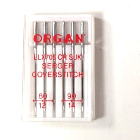 [agujasOverCoverOrgan] Agujas Overlock y Coverlock ORGAN