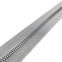 Cremallera continua INYECTADA Brillante Plata