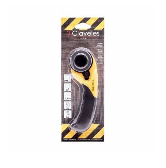 [cutter3claveles45] Cúter circular 3 claveles 45mm