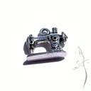 Máquina de coser miniatura 3D
