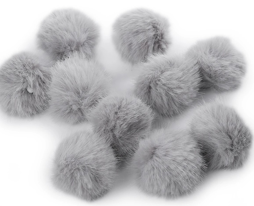 Pompón de pelo 4.5cm