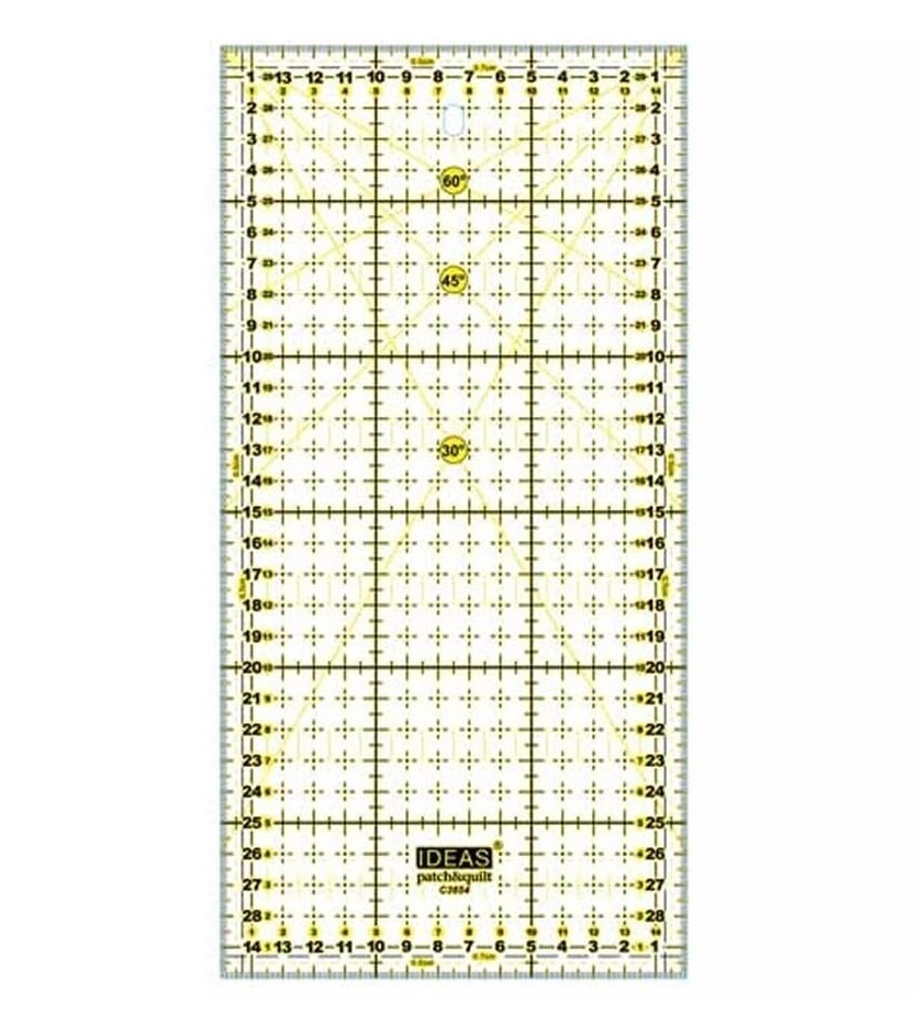 [reg15x30id] Regla de 15x30cm IDEAS