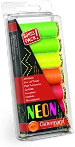 [setgutermannNeon] Set de hilos Gütermann colección Neón
