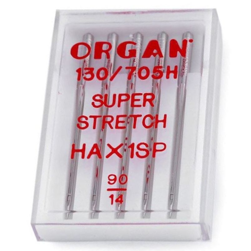 Agujas Súper Stretch Organ 90