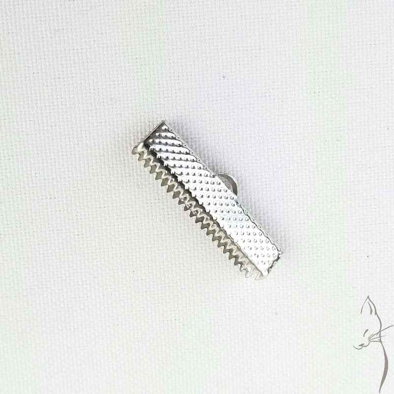 [terminalllaverobisuteria25] Terminal metálico de 25mm para llaveros o bisutería