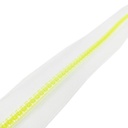 Cremallera continua INYECTADA Transparente Yellow