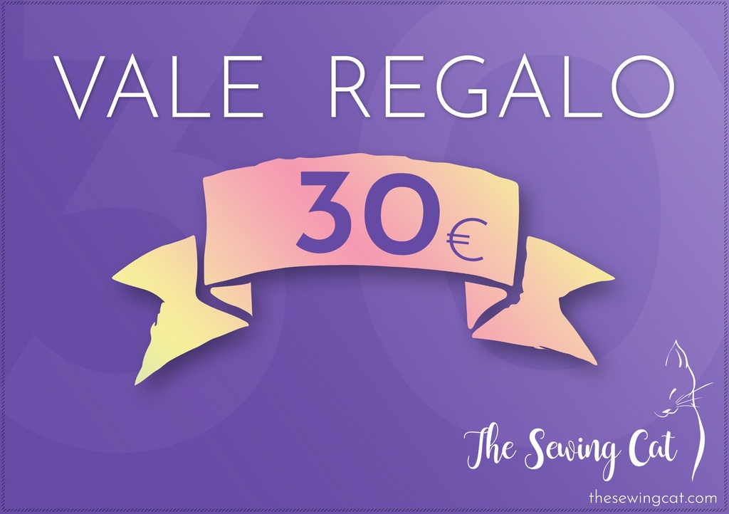 [valeregalo30] Vale regalo 30€