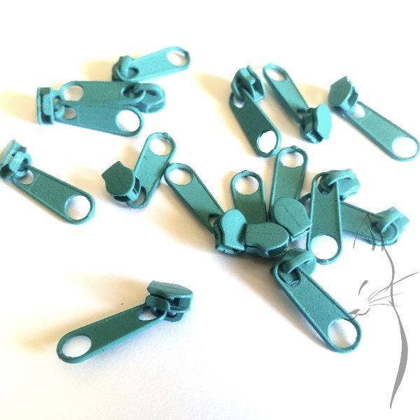 Cursor para cremallera continua fina de 3mm