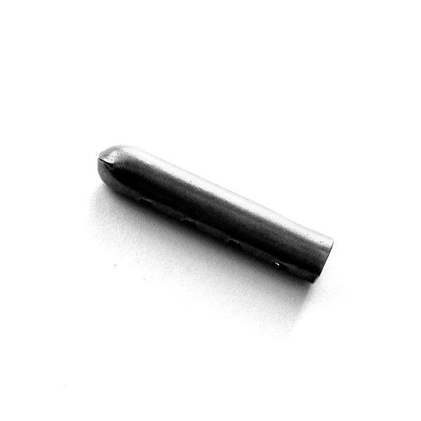Terminal metálico fino para cordón de 4mm
