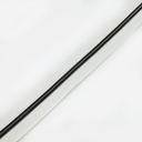 Cremallera continua ANCHA (5mm) efecto metal