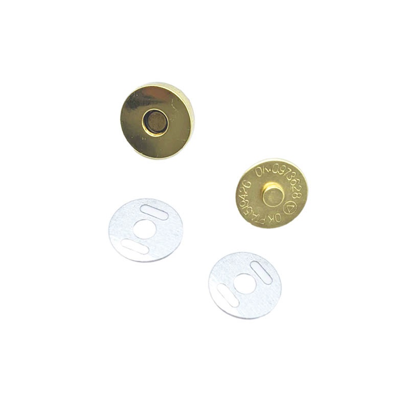 [iman15gold] Broche imán pequeño 1'5cm (Dorado)