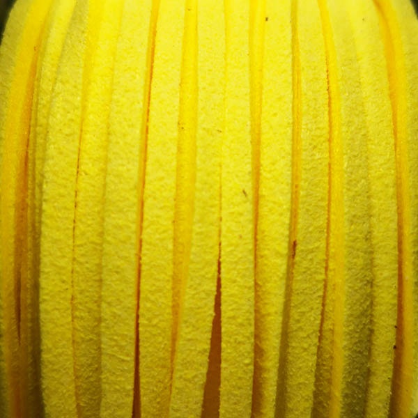 Cordón plano tacto cuero ante