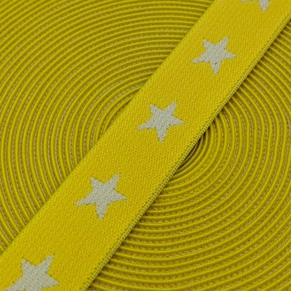 Goma ESTRELLAS elástica de 2cm