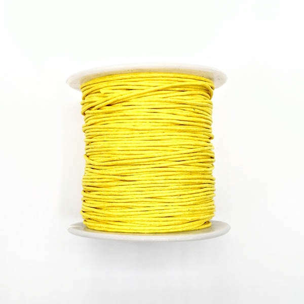 Cordón fino algodón encerado 1mm