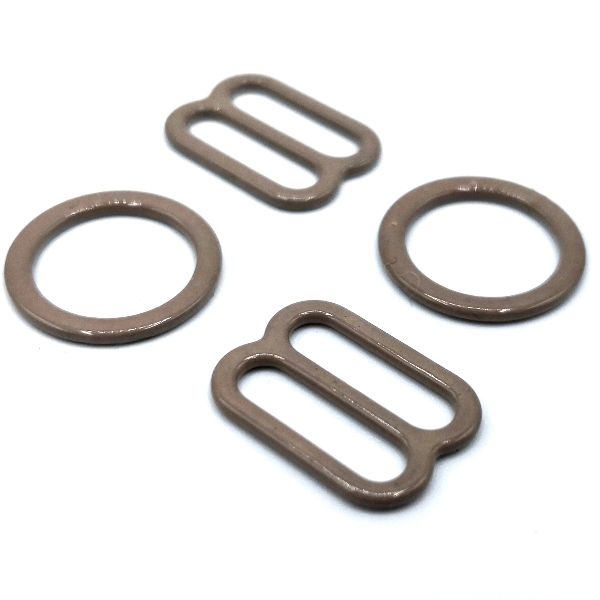 [accesorioslenceriacolores_bei] Accesorios metálicos lencería y baño (Beis)
