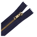 Cremallera metálica para pantalones 14cm