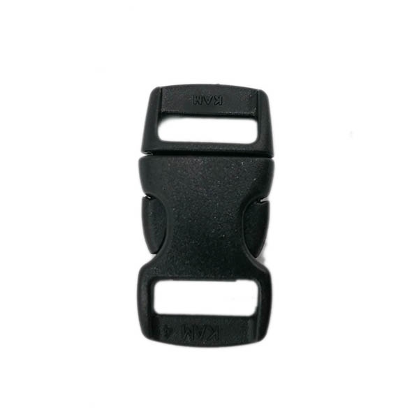 Hebilla plástico negro pequeña (de 1 a 1,5cm)
