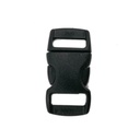 Hebilla plástico negro pequeña (de 1 a 1,5cm)