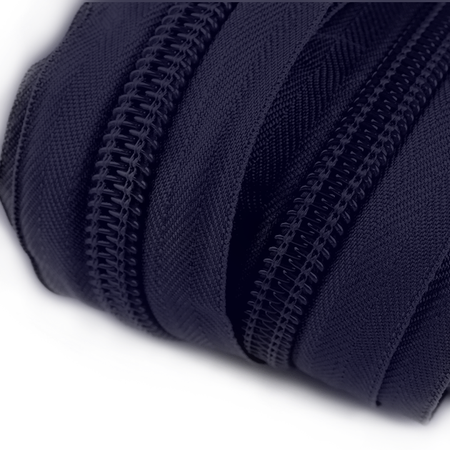 [cremcontin10mmazul] Cremallera continua Extragruesa (10mm) (Azul Oscuro)