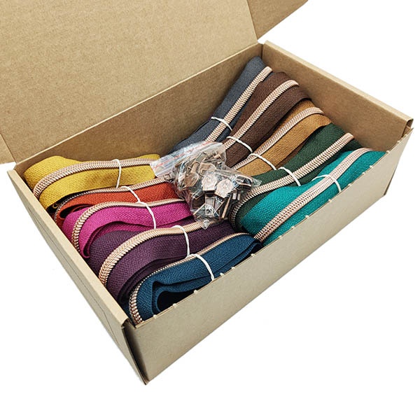 Pack Cremalleras Metalizadas IRO COPPER