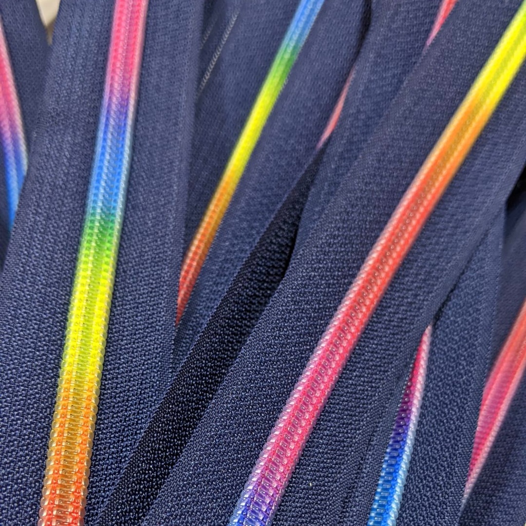Cremallera continua colección Rainbow