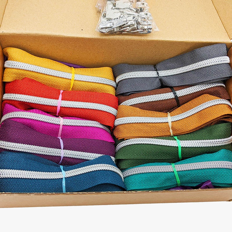 Pack Cremalleras Metalizadas IRO SILVER