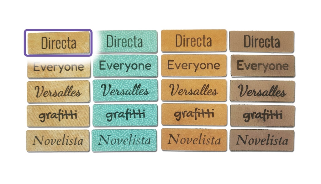 Etiquetas PERSONALIZADAS