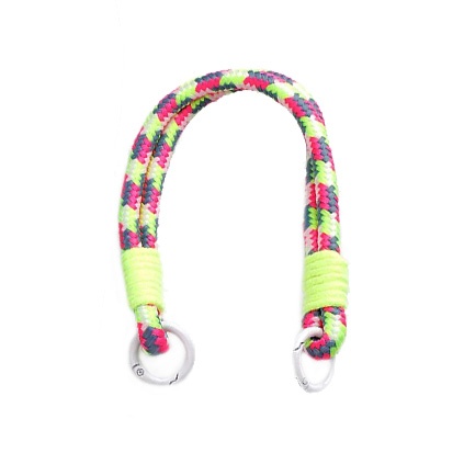 [Asasretro26cm] Asa de mano/ colgante de bolso (26cm) con dos mosquetones (Amarillo - Amarillo)