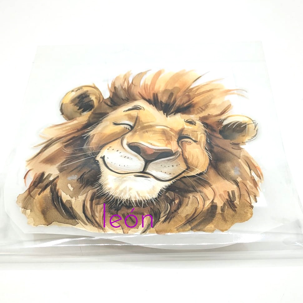 [dtfanimals2] TRANSFER textil colección animalitos (León)